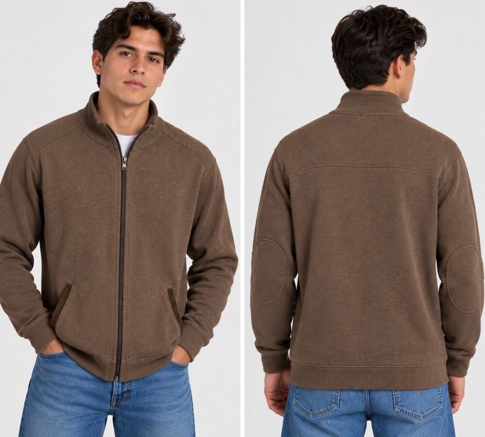 Classic fasso ella mens full zip